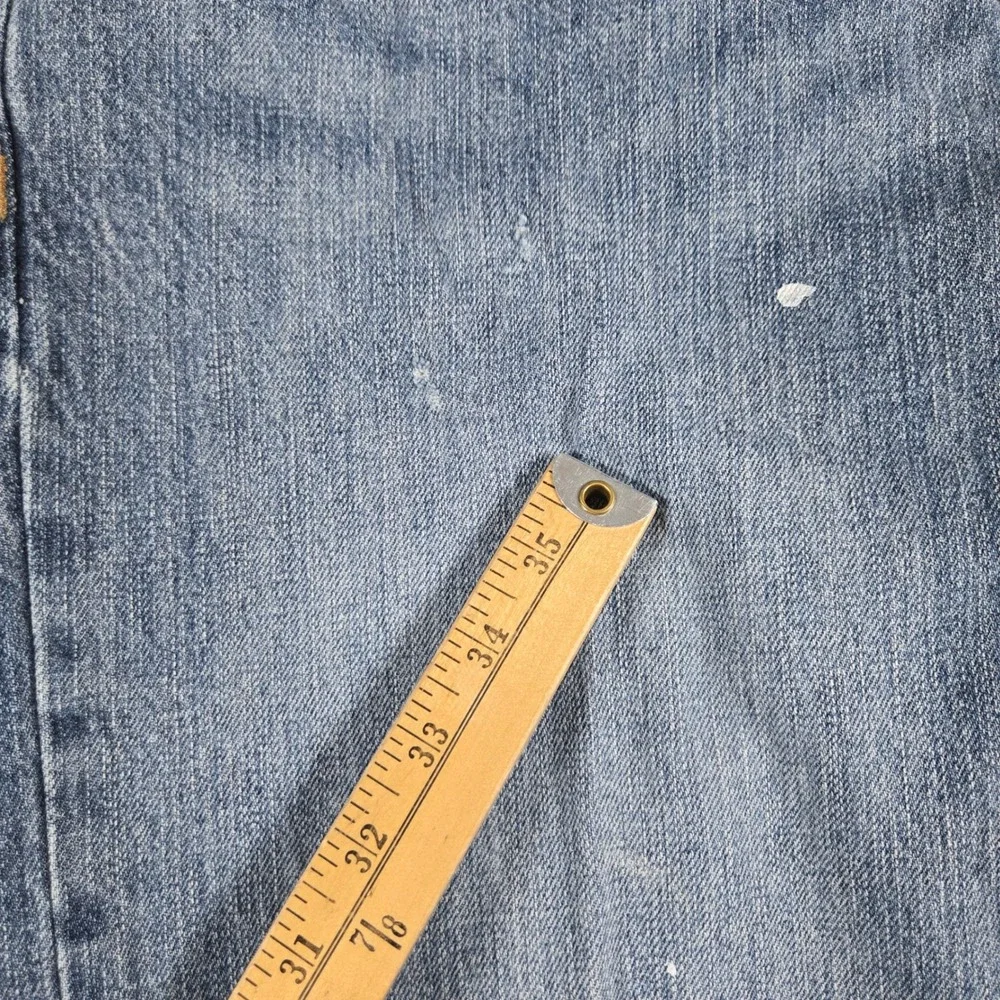 Ecko Unltd Mens Blue Baggy-Fit Y2K Streetwear Denim Jeans 30